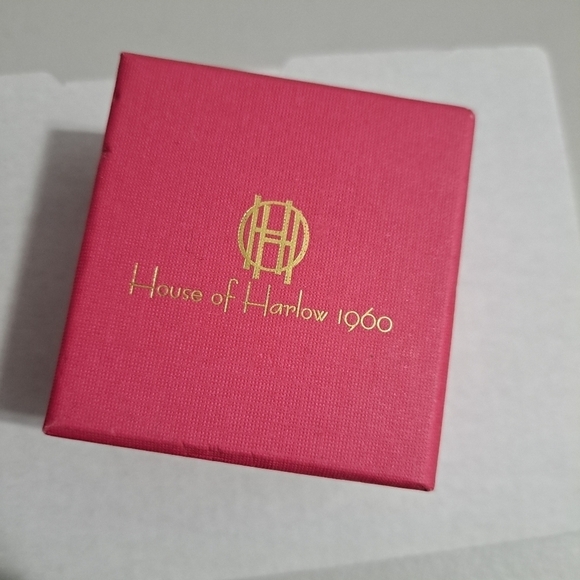 House of Harlow 1960 Glass Stone Stud Earrings - Picture 6 of 9